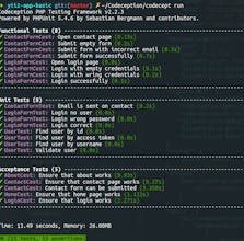 Codeception gallery image