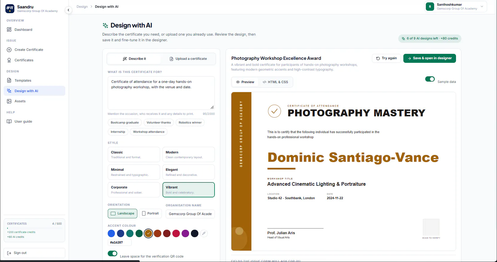 Saandru.Certificon gallery image