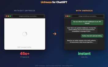 Unfreeze for ChatGPT gallery image