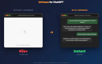 Unfreeze for ChatGPT gallery image