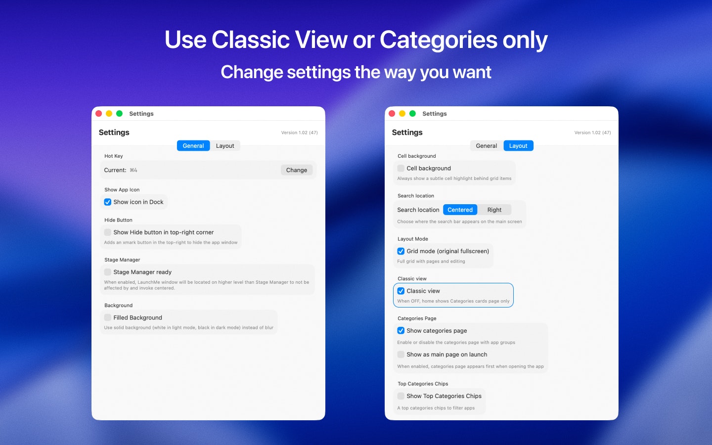 LaunchMe - App Launchpad macOS 26 gallery image