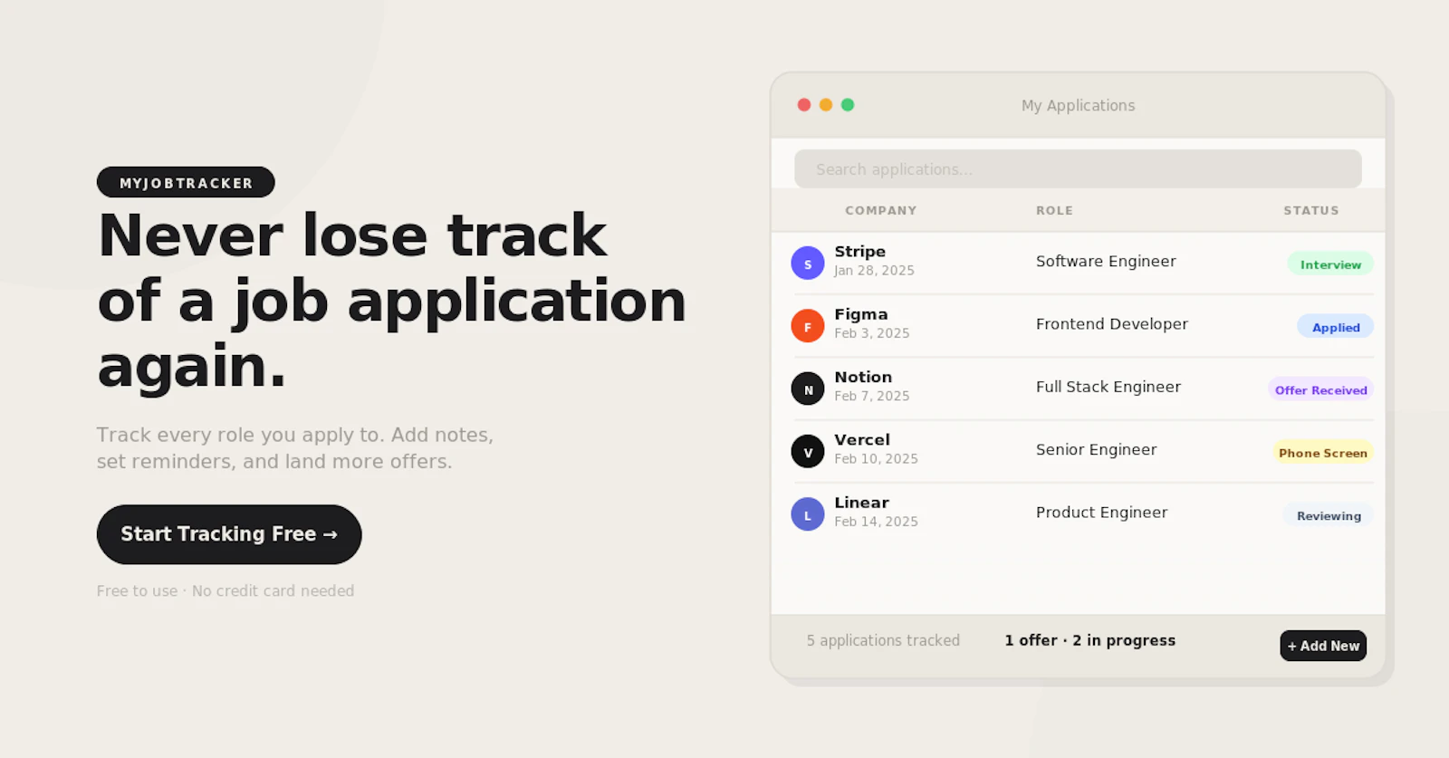 My Job Tracking screenshot 5