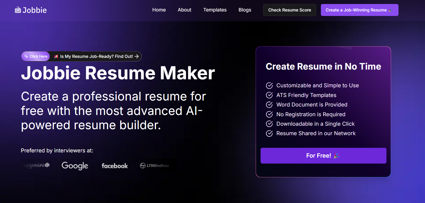 Jobbie.io gallery image