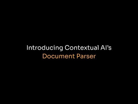 Document Parser by Contextual AI gallery image