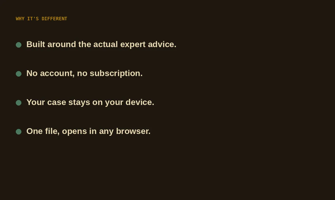 The Case — Quiet Promotion Toolkit gallery image