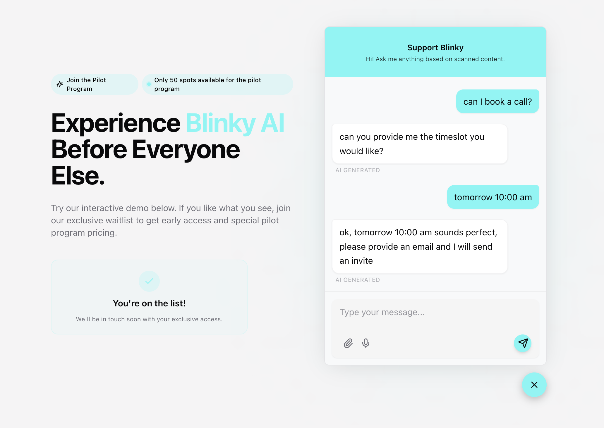 Blinky AI gallery image