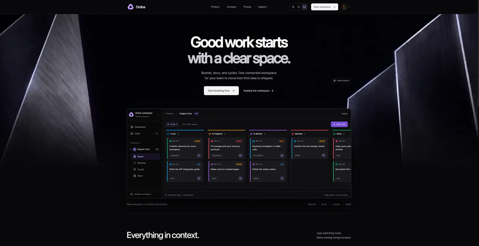 Ordoa screenshot 1