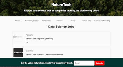 NatureTech Jobs gallery image