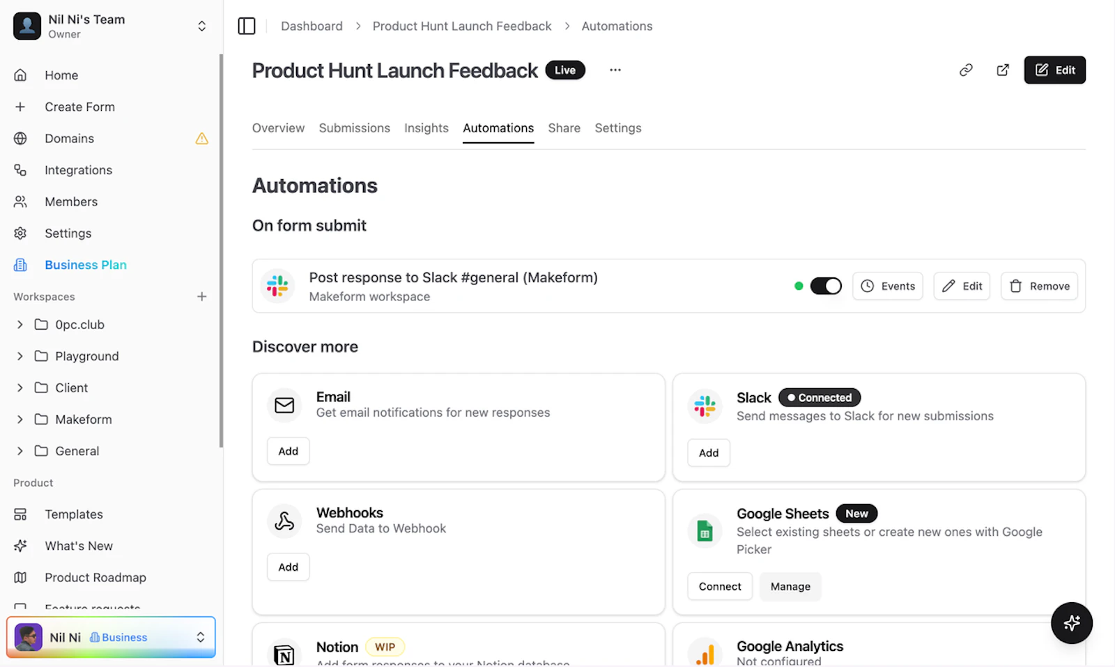 Makeform screenshot 4