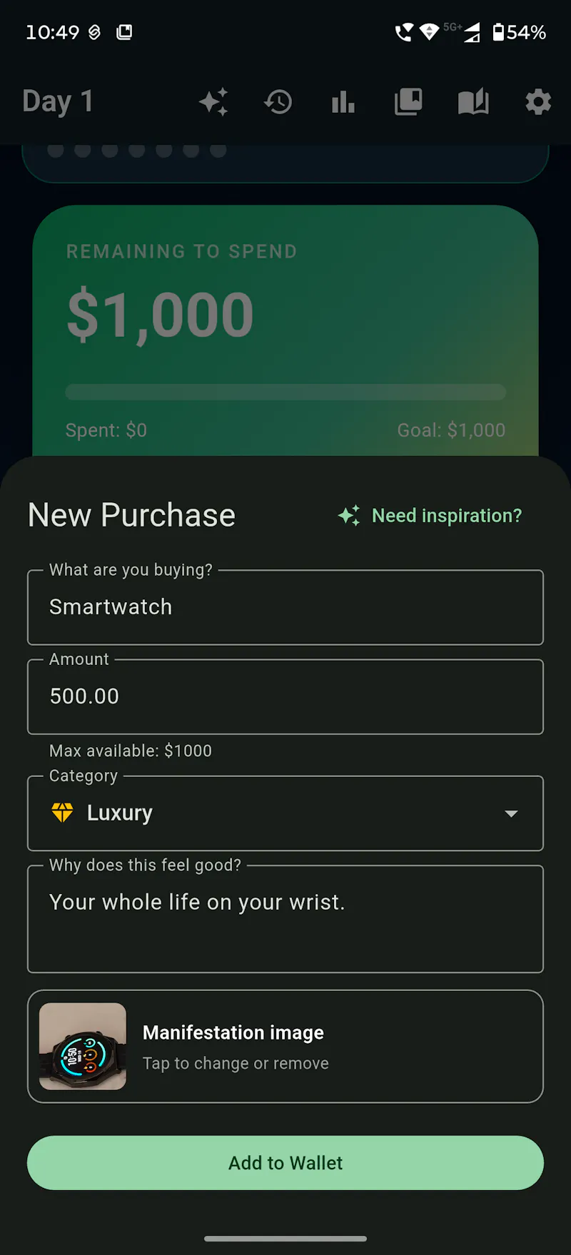Abundance Wallet screenshot 5
