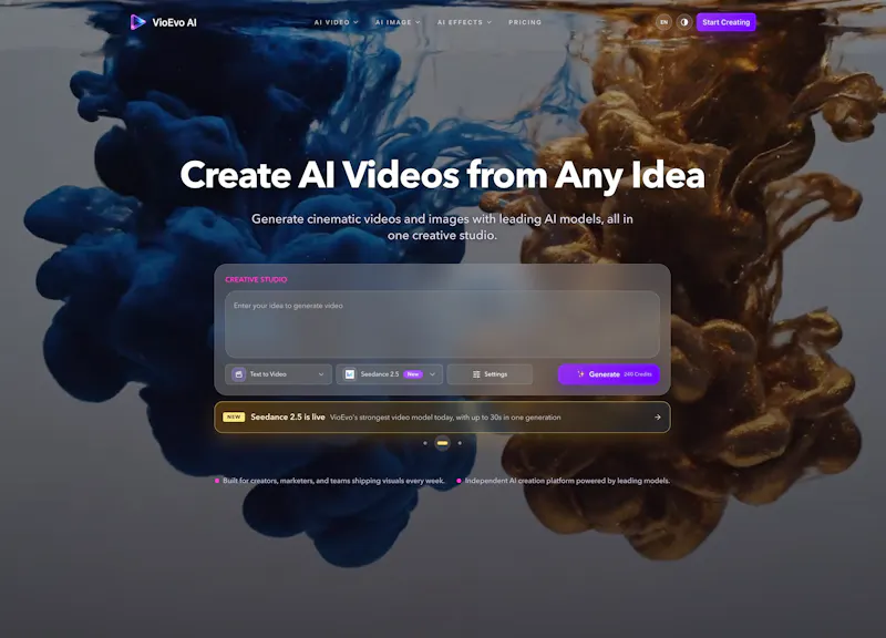 VioEvo AI screenshot 2