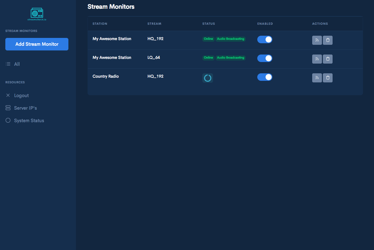 StreamCheck gallery image