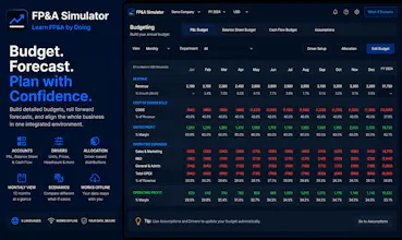 FP&A Simulator gallery image