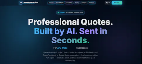 Cahoni Builds Quotes, Schedules by Voice gallery image