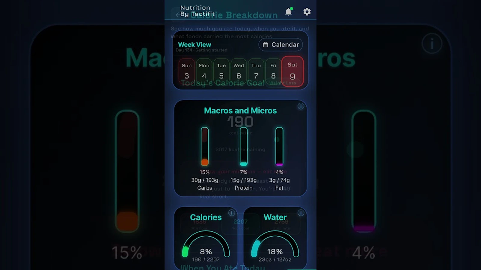 TactiFit screenshot 1 (video preview)