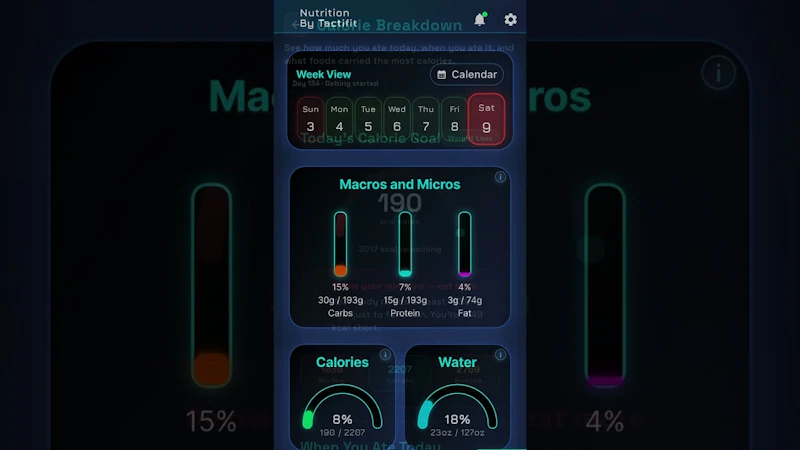 TactiFit screenshot 1 (video preview)