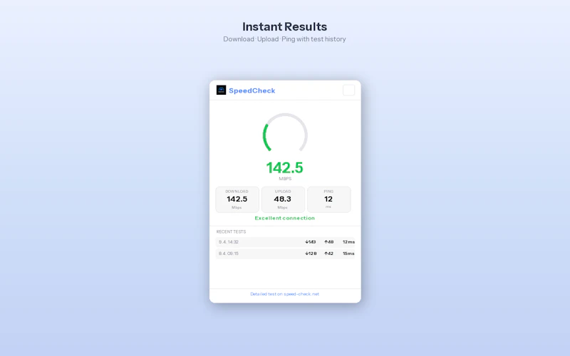 Speed-Check screenshot 3