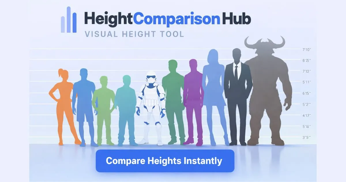 HeightComparison Hub 제품 배너