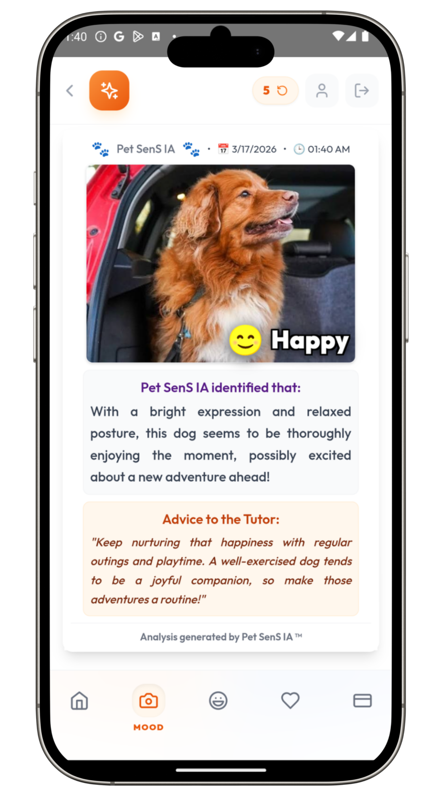 Pet SenS AI - Pet Analyzer gallery image