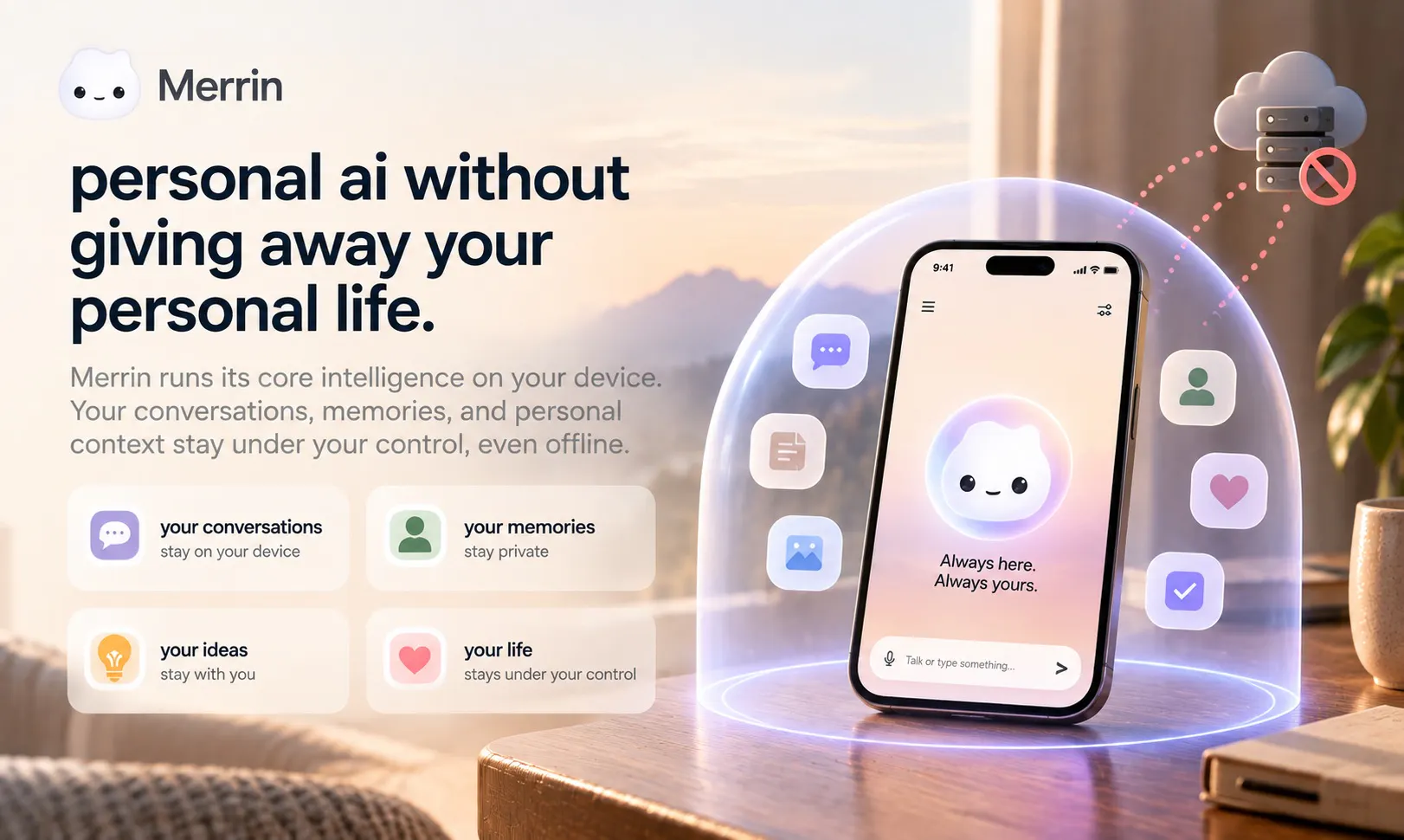 Merrin: Private AI Companion gallery image
