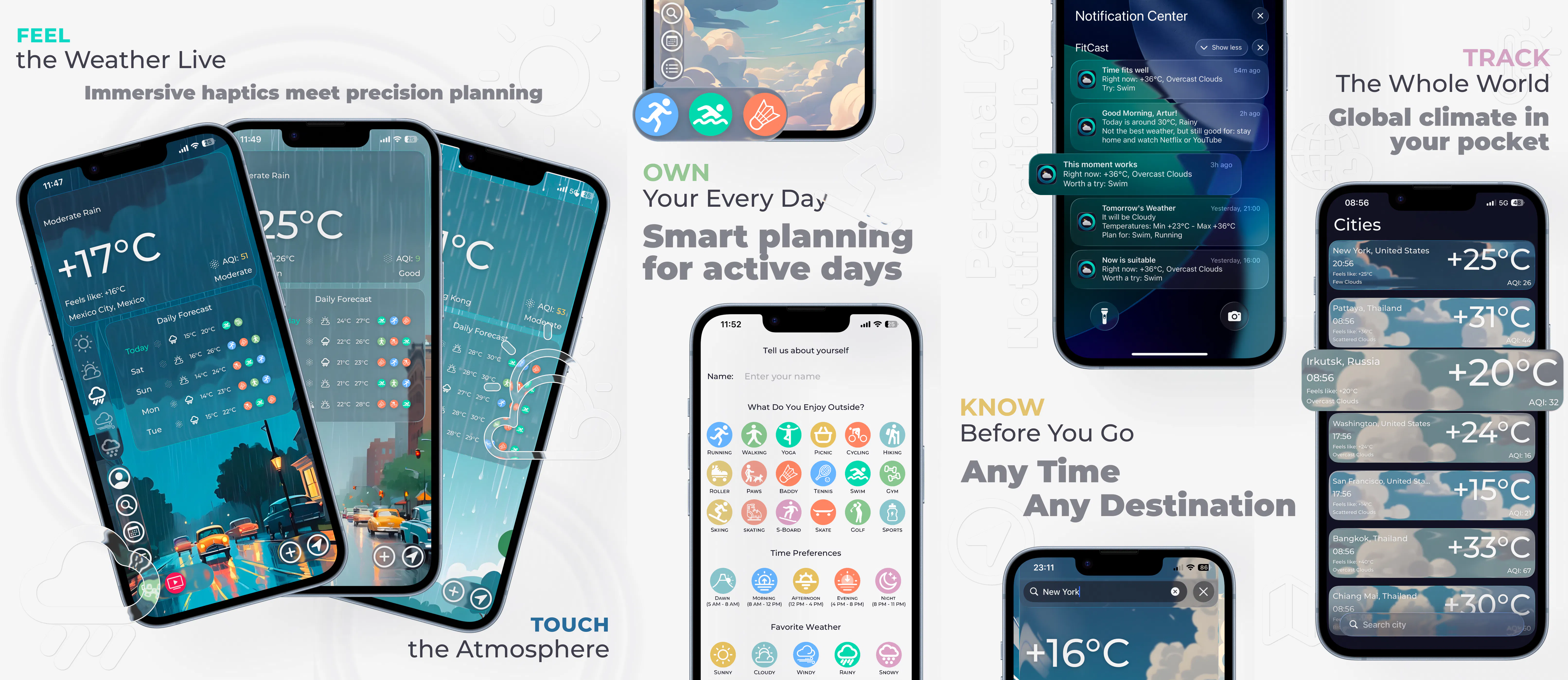 FitCast: Weather & Activity gallery image