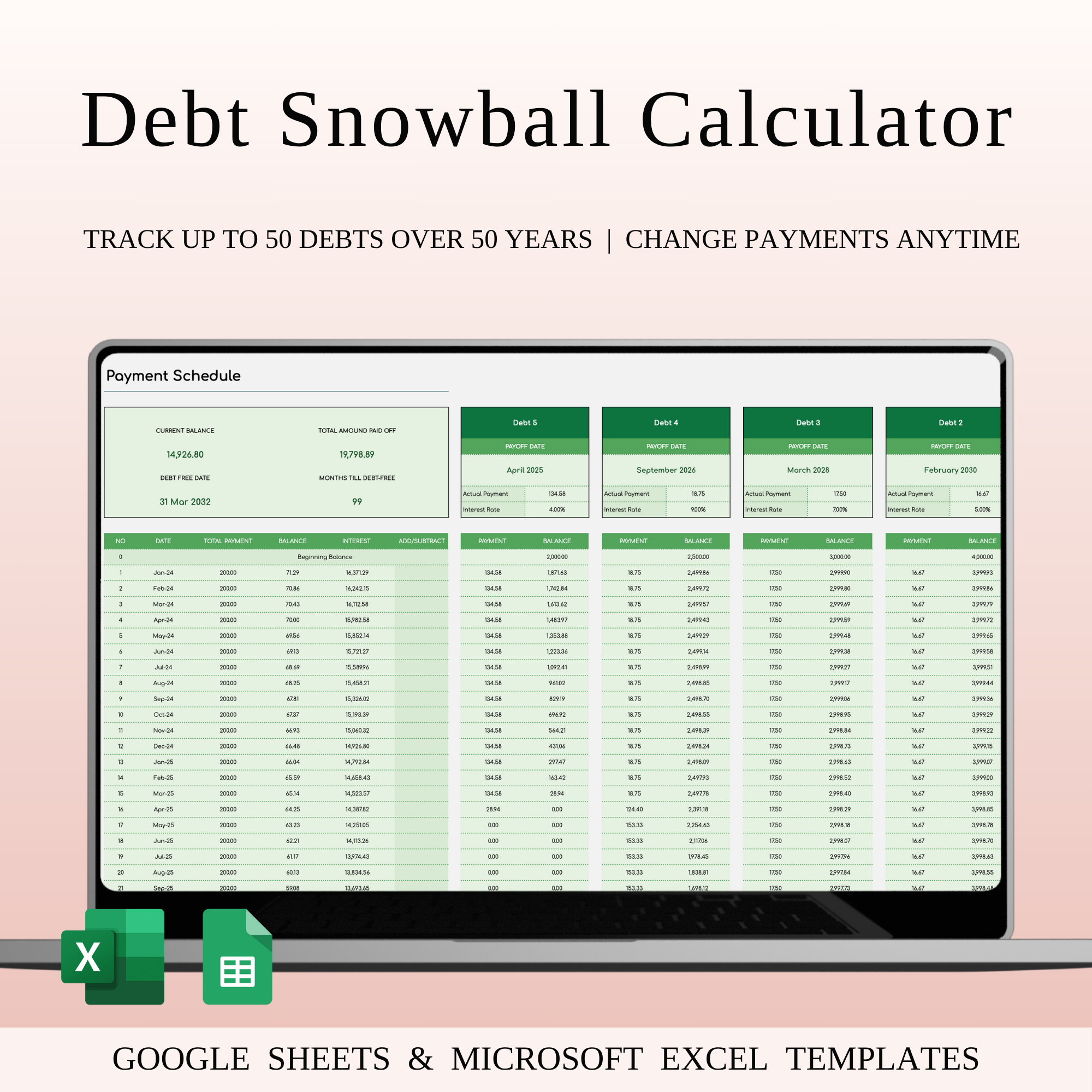 Debt Snowball Calcul... logo