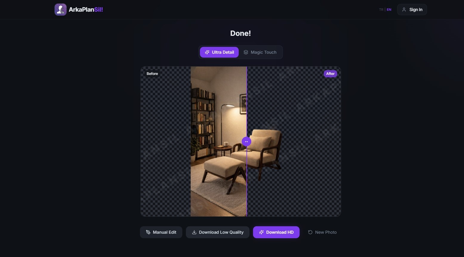 ArkaPlanSil gallery image