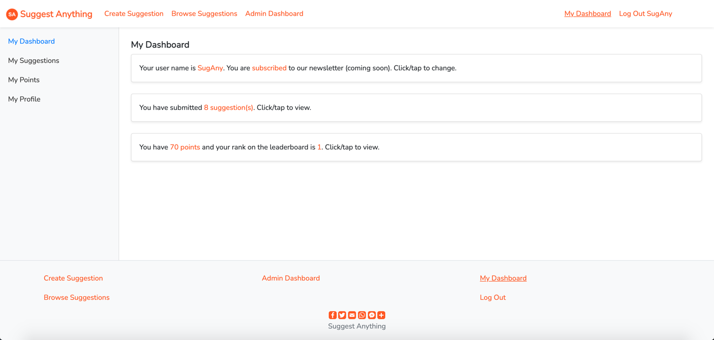 Suggest Anything gallery image