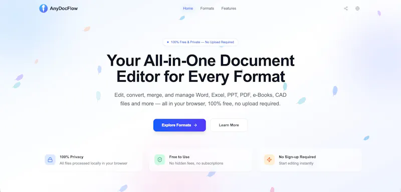 AnyDocFlow screenshot 1