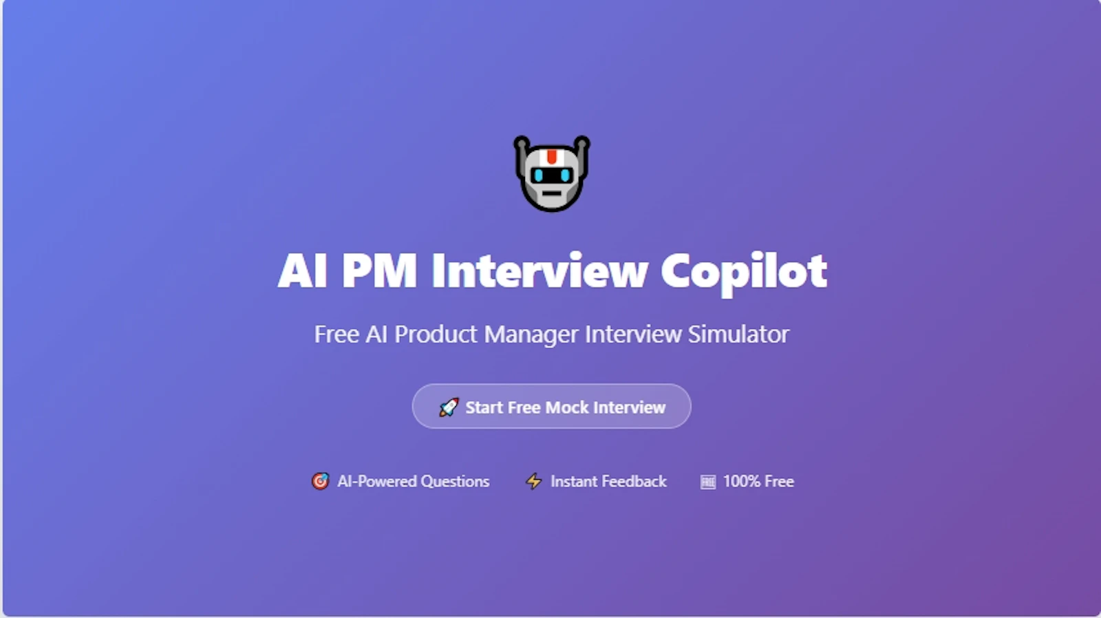 AI PM Interview Copilot screenshot 5