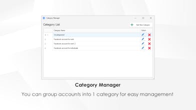 Social Media Multiple Accounts Manager gallery image