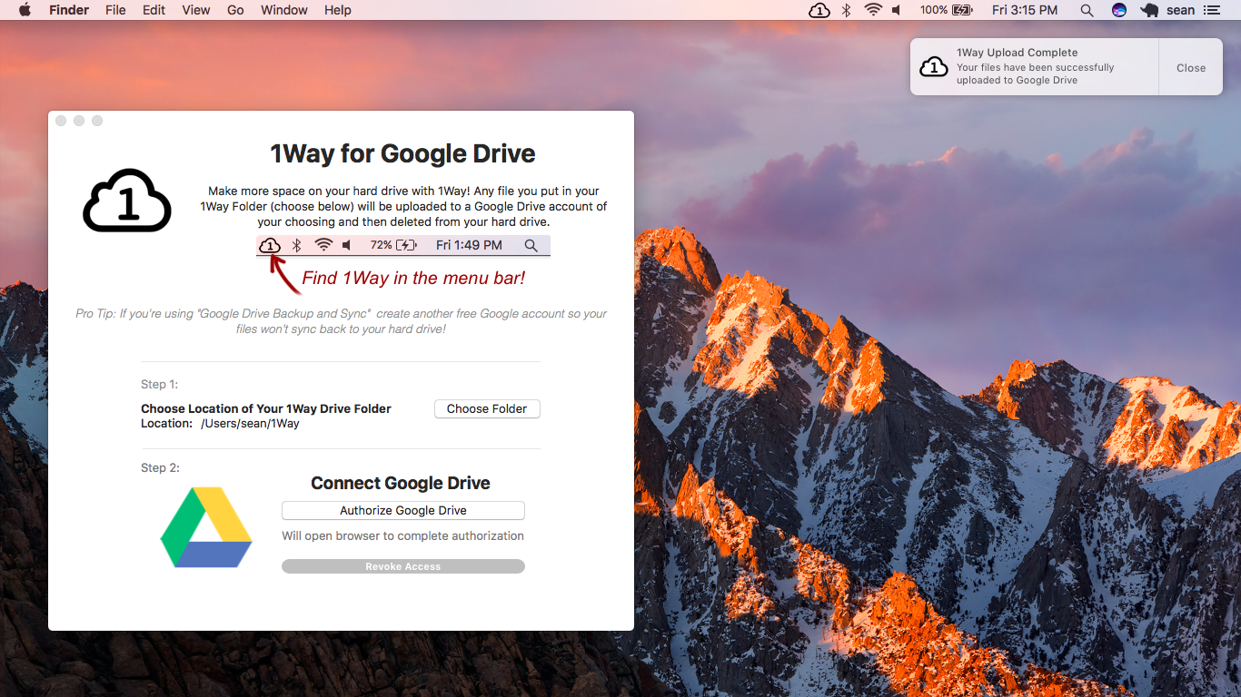 1Way for Google Drive gallery image