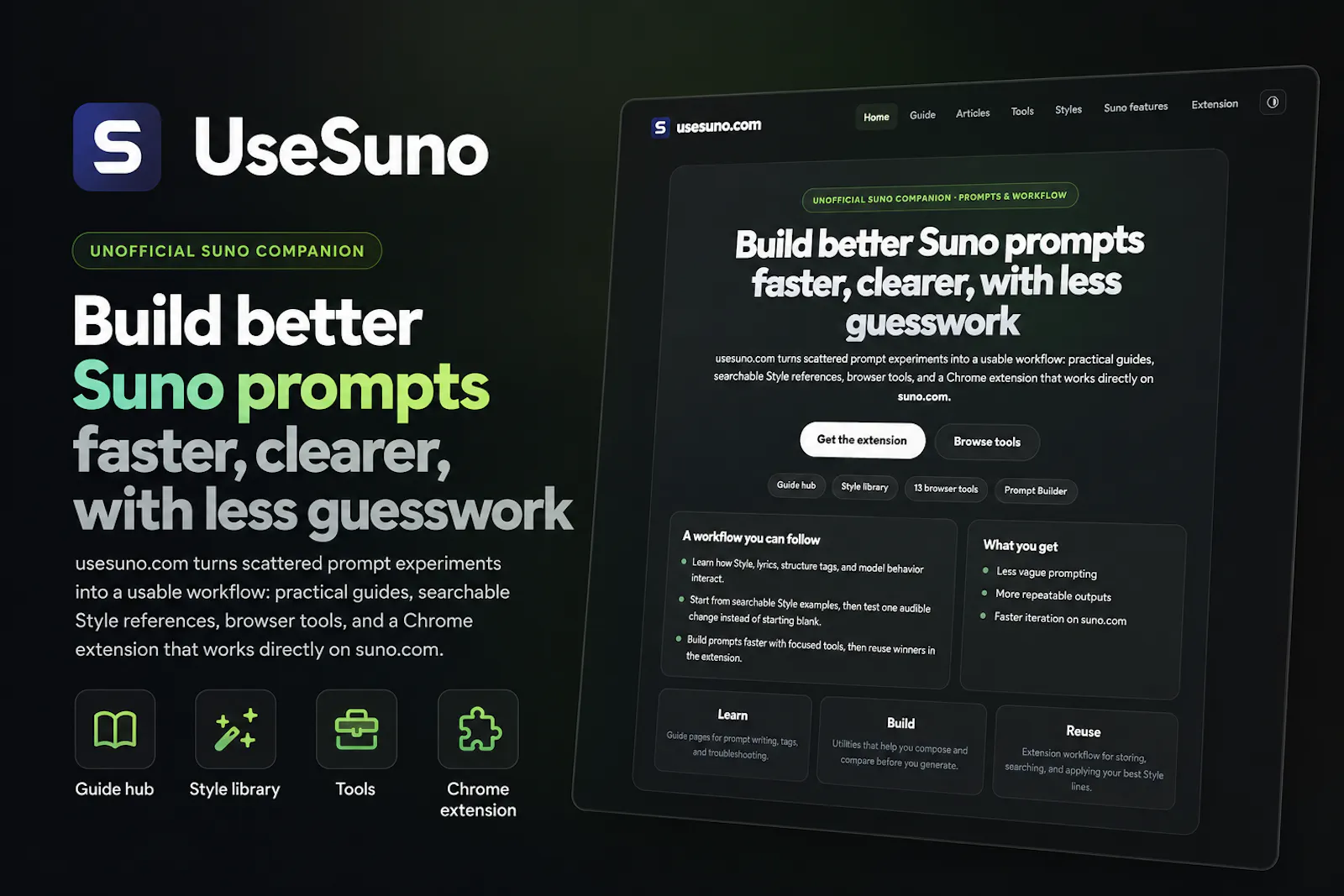Use Suno screenshot 1