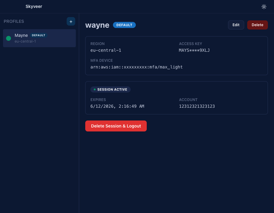 Skyveer - Cloud Session manager gallery image