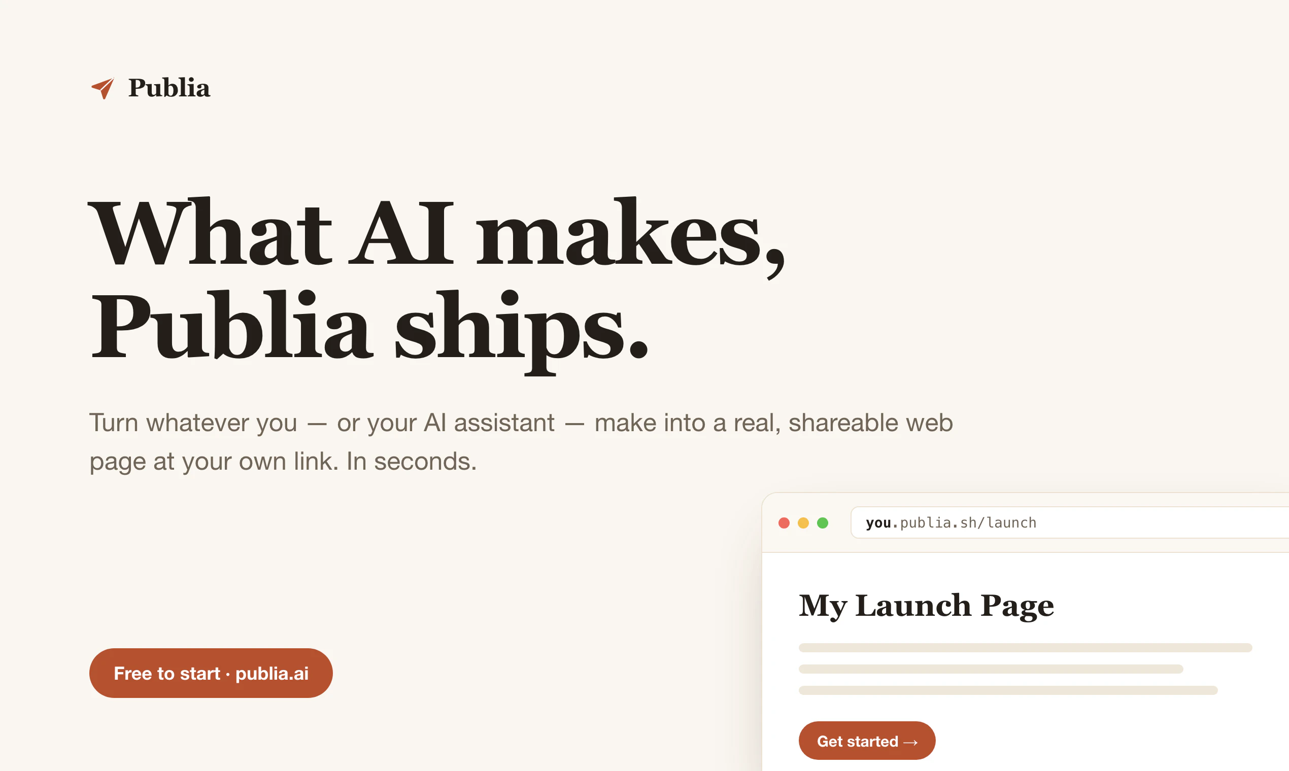 Publia screenshot 1