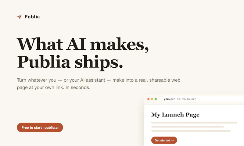 Publia screenshot 1