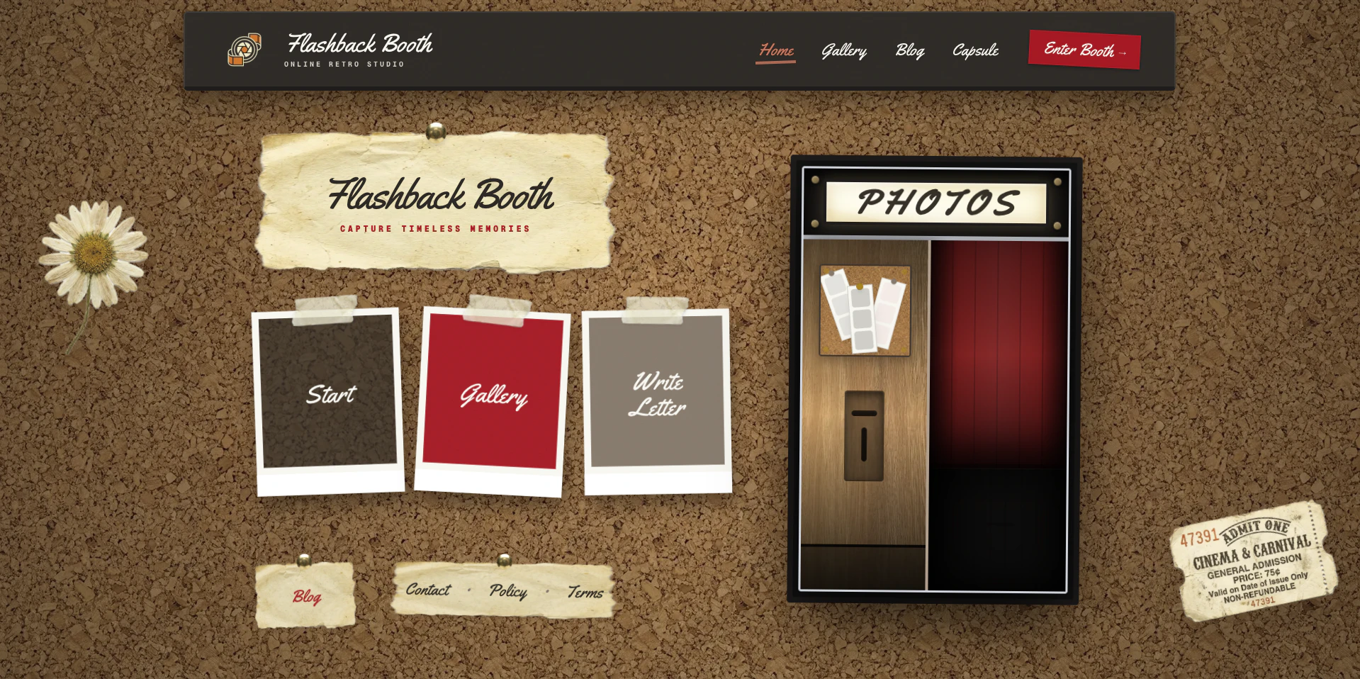Flashback Booth screenshot 2