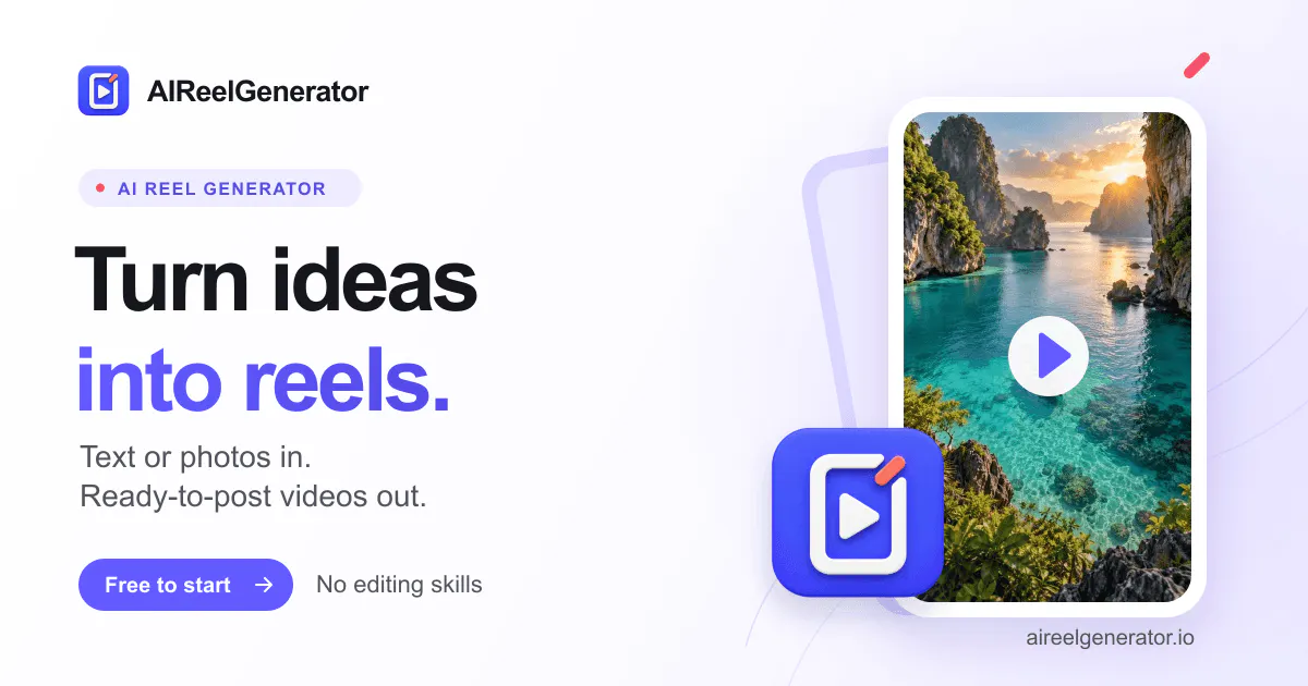 AI Reel Generator gallery image