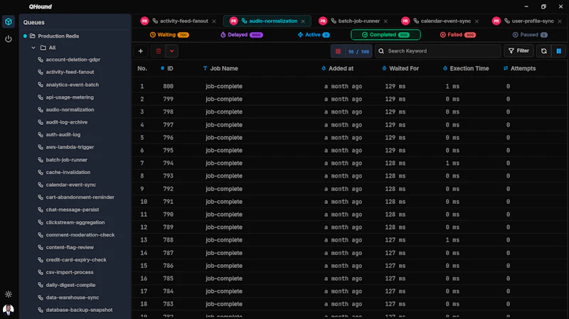 Qhound screenshot 2