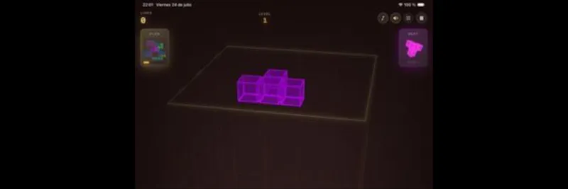 Pure 3Dtris screenshot 1