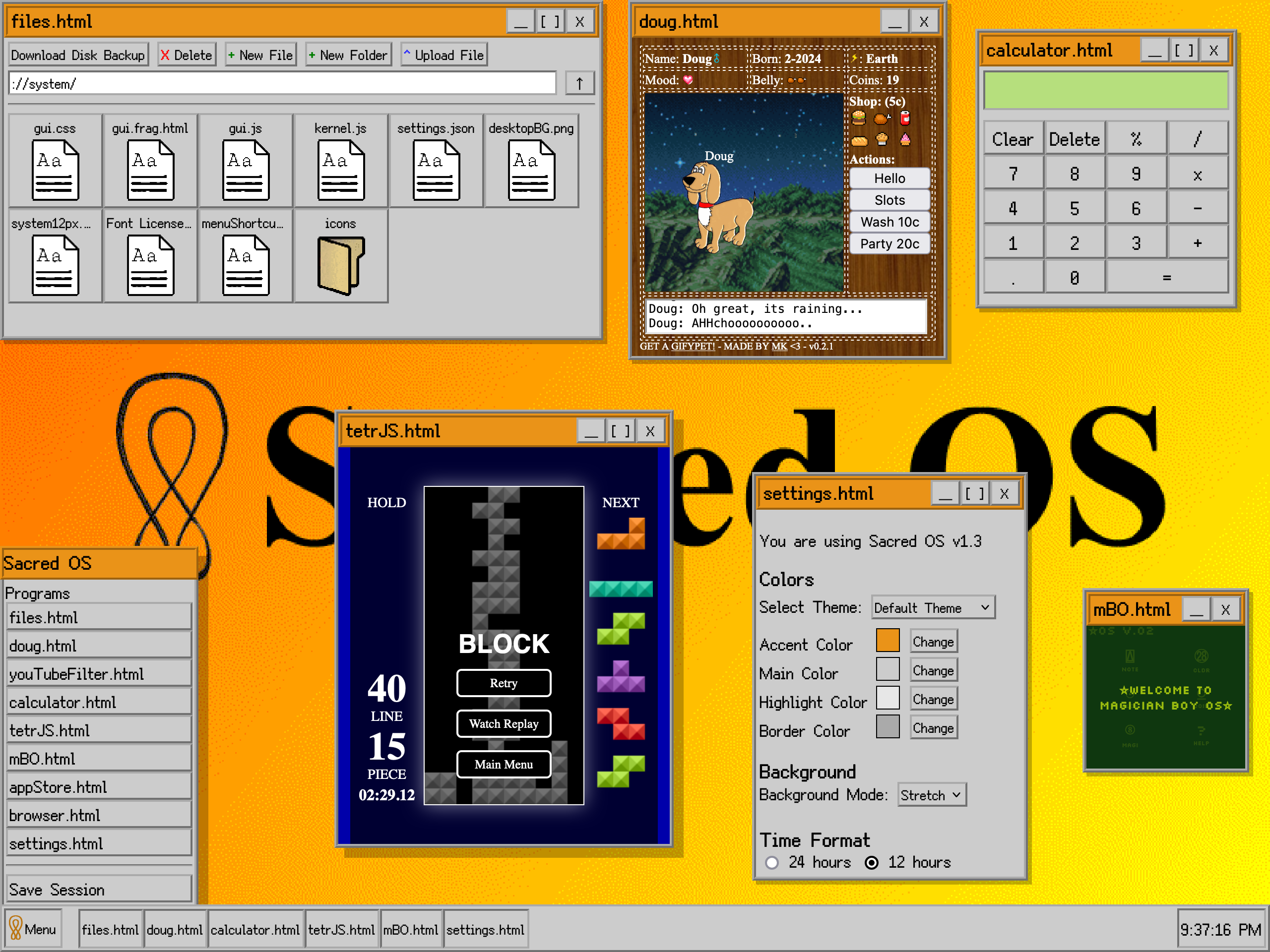 神聖なOS media 2
