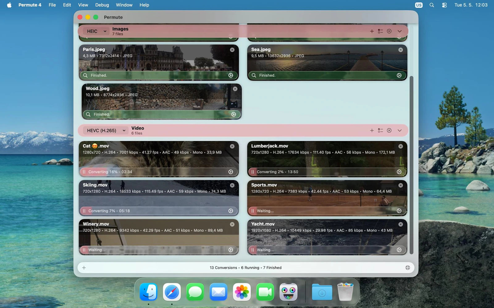 Permute 4.0 screenshot 2
