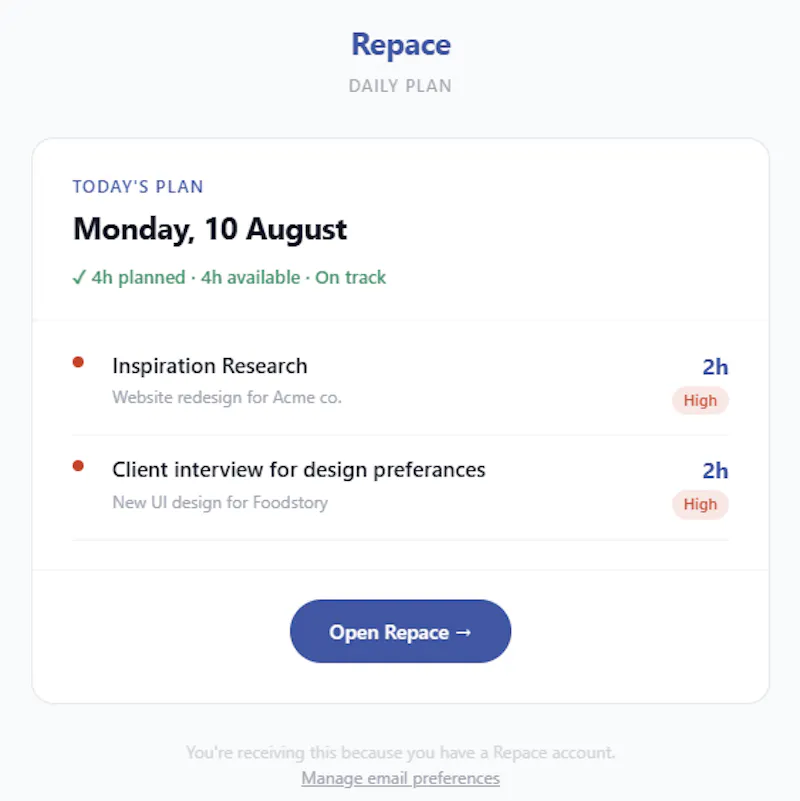 Repace screenshot 4