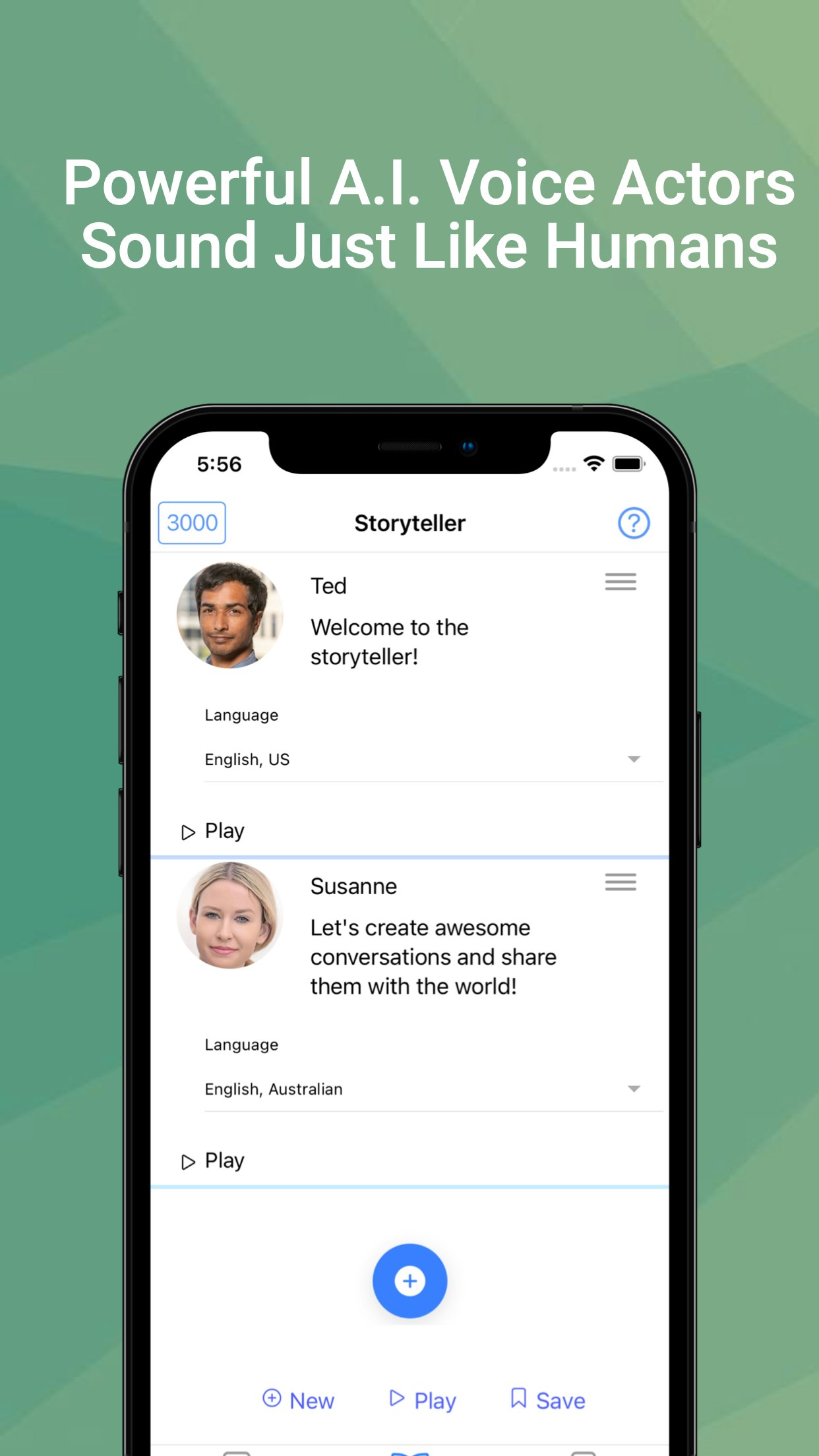 AI Powered Voice Actors gallery image
