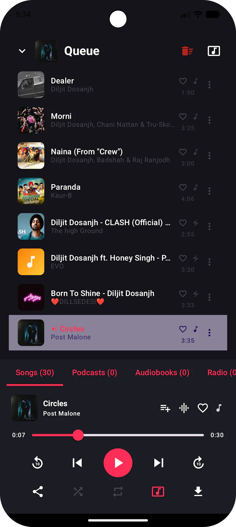 Android app launched screenshot 5