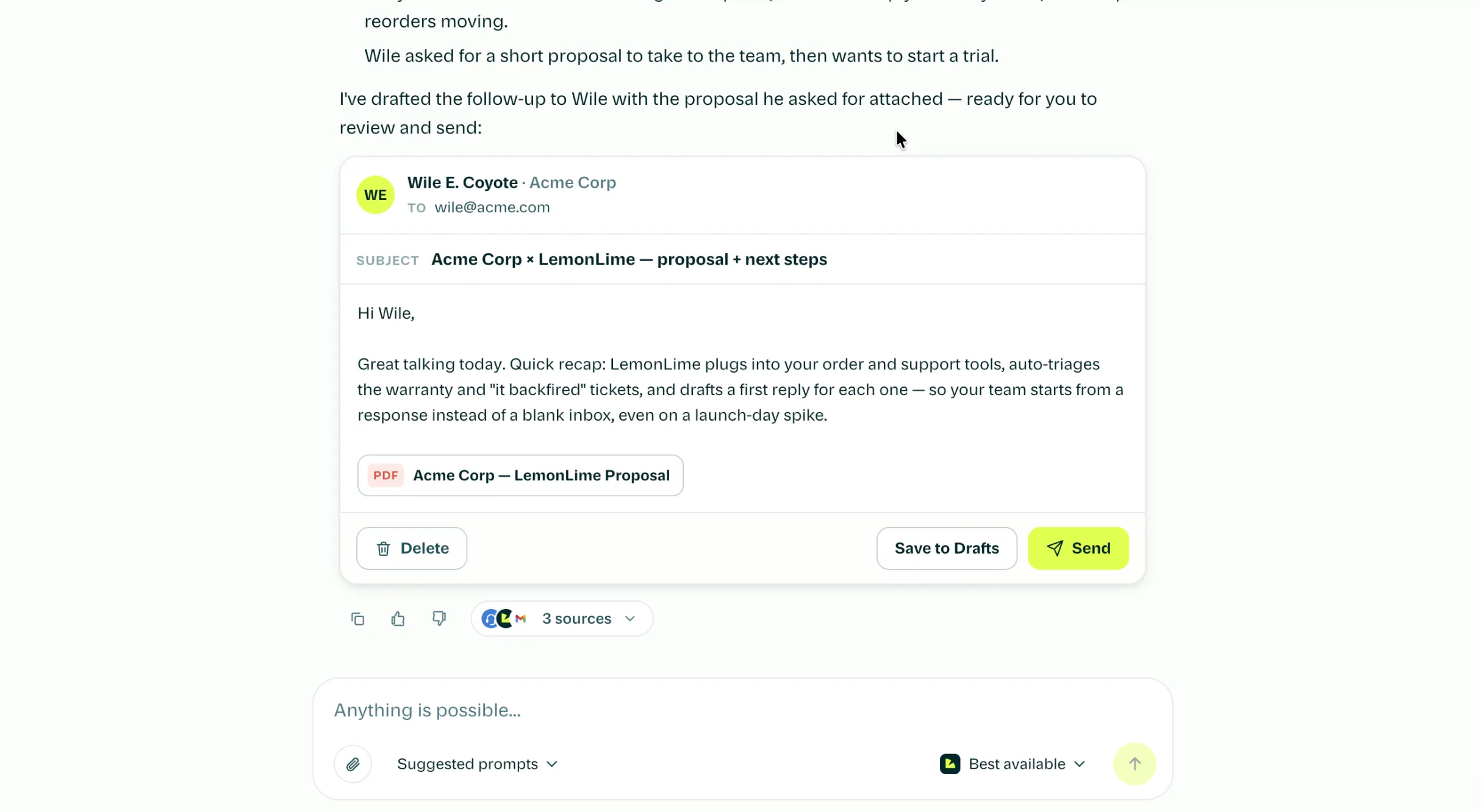 LemonLime 截图 3