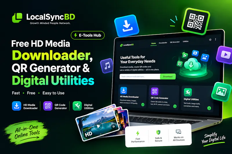 LocalSyncBD E-Tools Hub screenshot 1