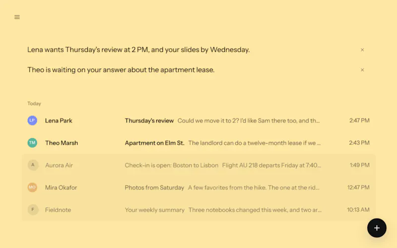 Umbra Mail screenshot 4