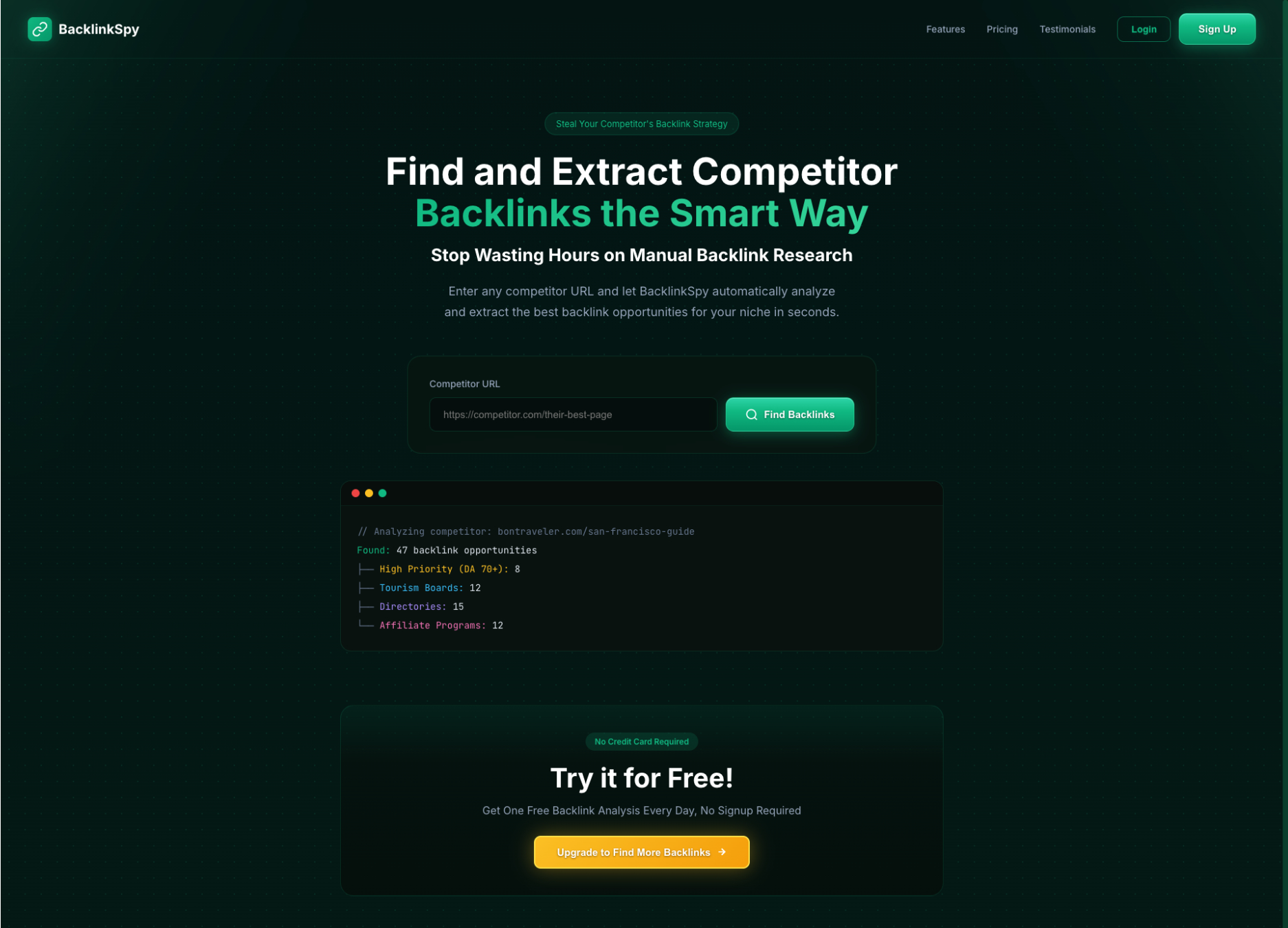 BacklinkSpy gallery image