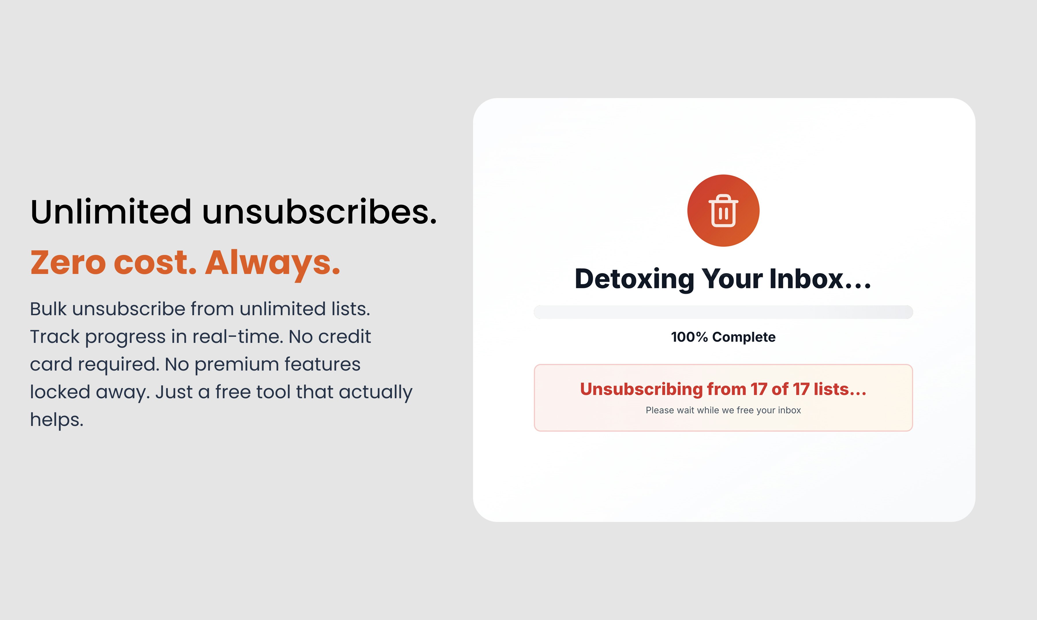 Inbox Detox - Free Forever gallery image